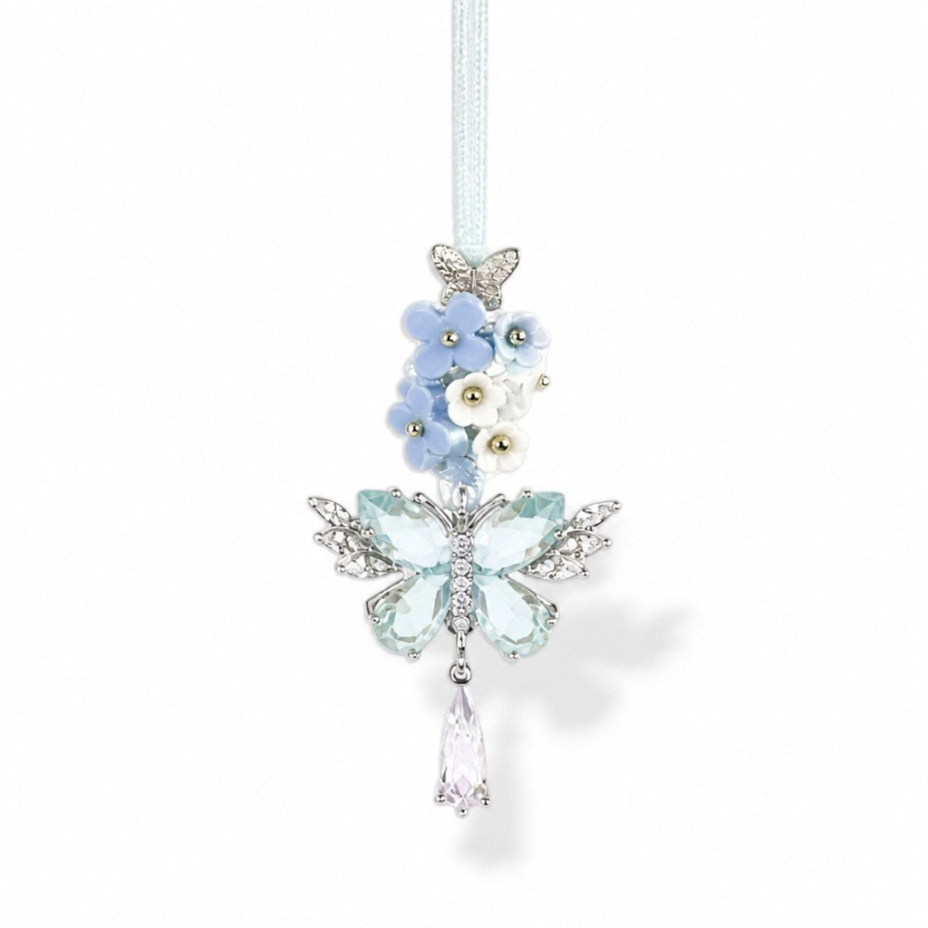 Charm Papillon bleu