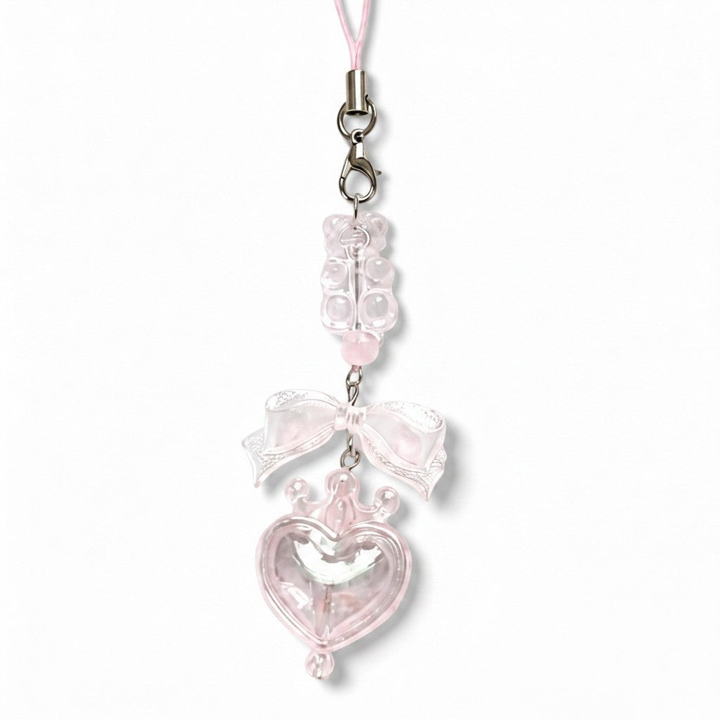Charm Cœur rose